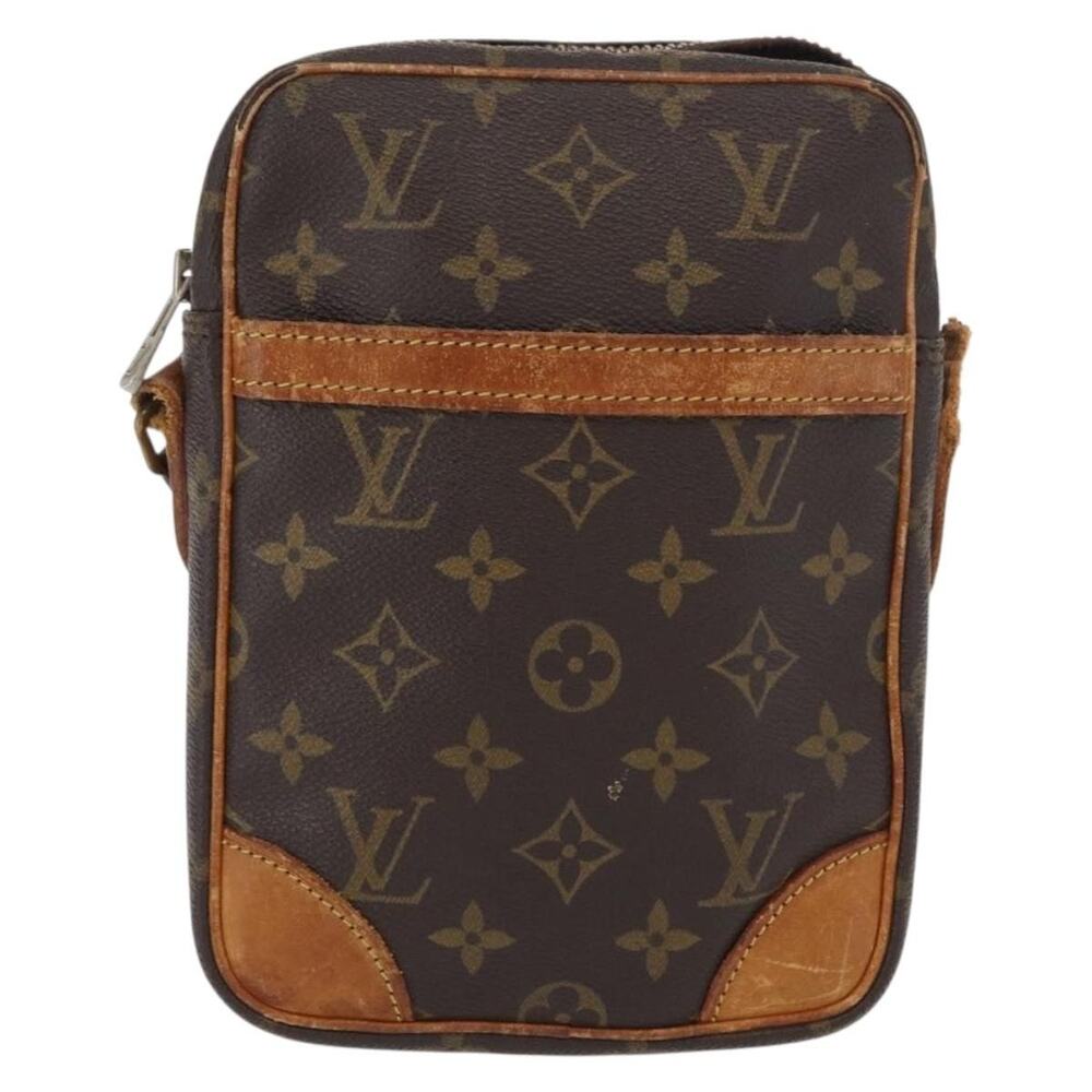 Louis Vuitton Monogram Danube Shoulder Bag Brown